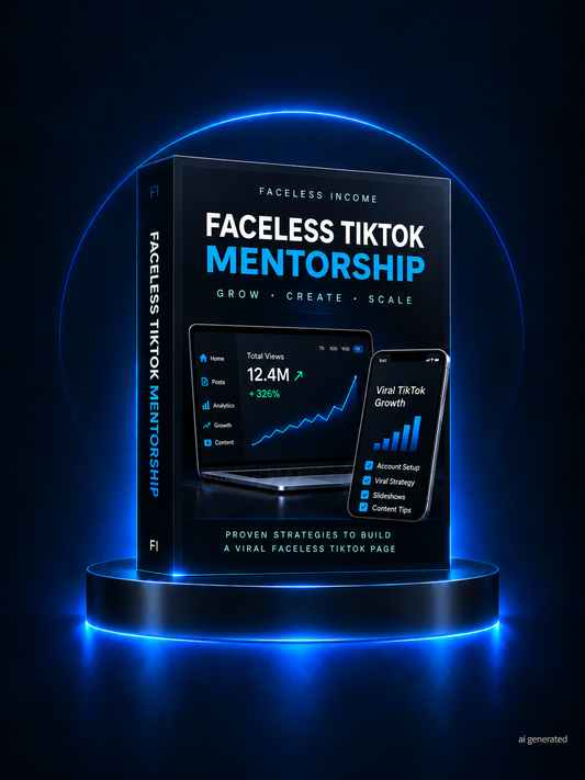 FACLESS TIKTOK MENTORSHIP